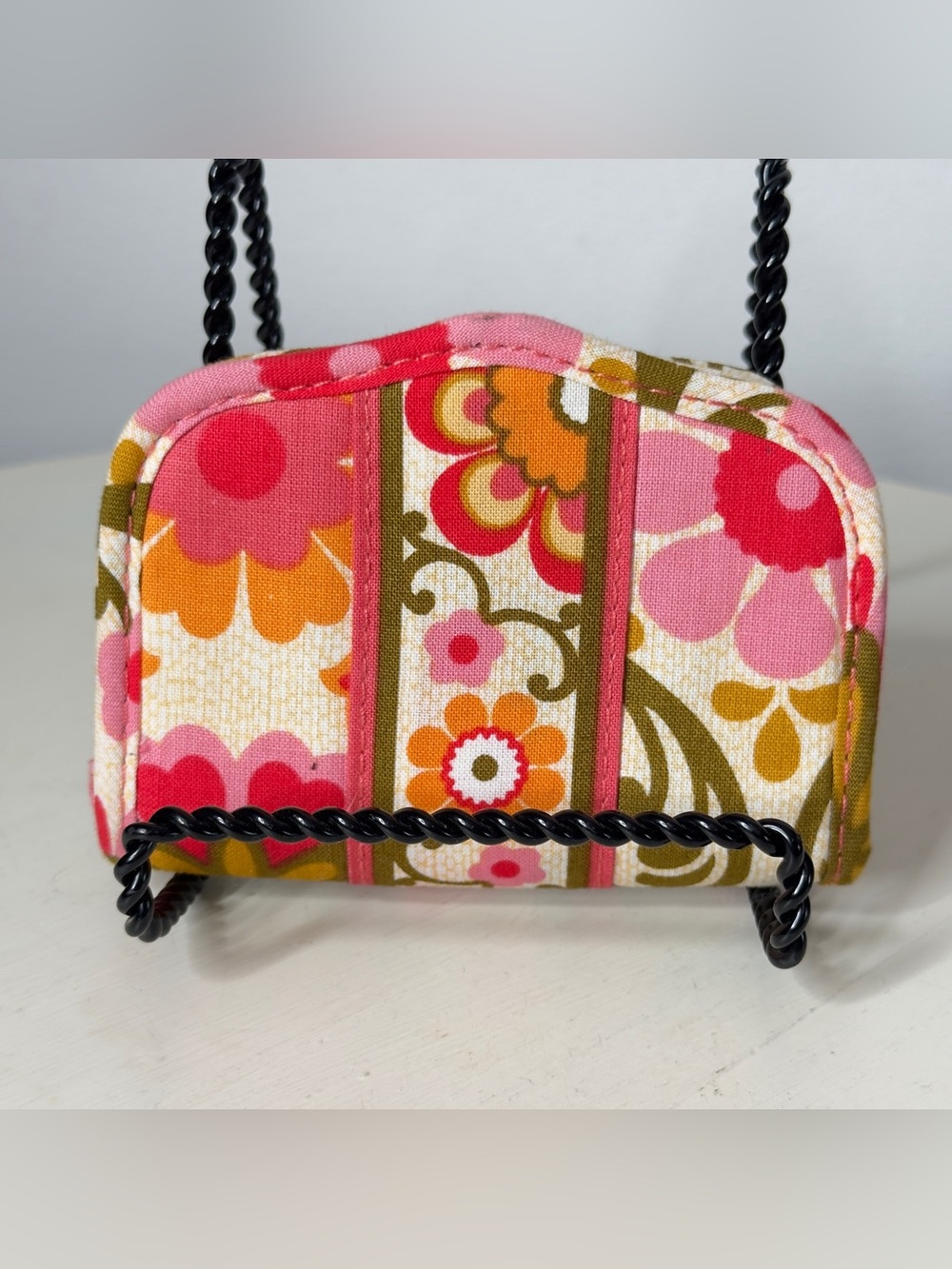Vera Bradley Folkloric Business Card Holder Floral